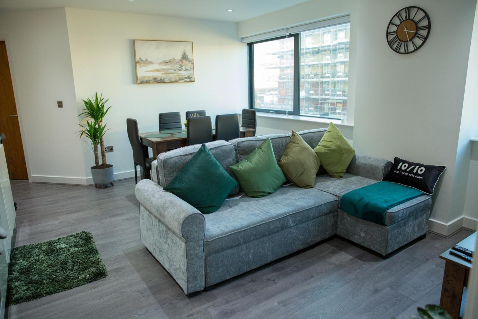Sweet Stay, 2 Bed Apartment Birmingham Ngoại thất bức ảnh